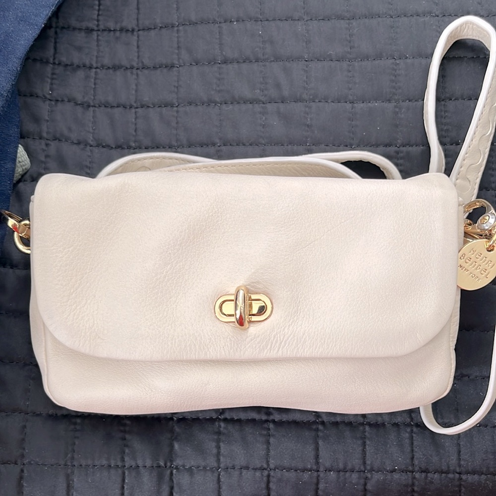 NWT HENRI BENDEL LEATHER MINI SHOULDER/CROSS-BODY/CLUTCH BAG